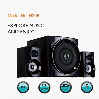 Loa máy tính Golden Field H306 (USB/SD, FM, Bluetooth) 