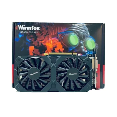 Card VGA WinFox AMD Radeon RX580, 8GB DDR5, 02 Fan, HDMI, 3xDP, DVI