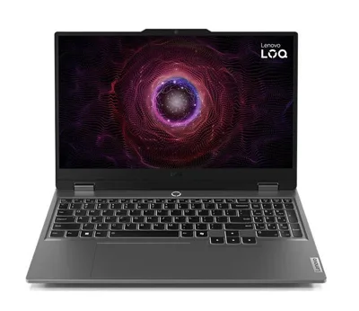 Notebook Lenovo LOQ 15ARP9, 15.6" FHD IPS 300nits Anti-glare, 100% sRGB, 144Hz, G-SYNC, R5-7235HS, 16GD5 bus 4800 (2x8GB) (up to 32GB), 512GB SSD (up to two drives, 2x M.2 SSD/M.2 2242 up to 1TB), AX+BT, RTX 3050 6GB, Win11SL, xám