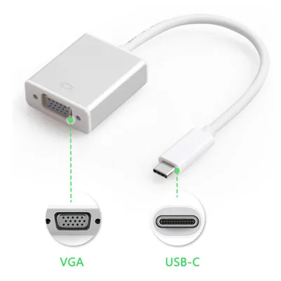 Cable chuyển đổi USB Type C to VGA