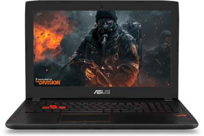 Laptop Asus GL502VSK i7-7700HQ / ram 16gb /card gtx 1070 8GB / HDD 1TB /SSD 240 GB /15'6 + Adapter