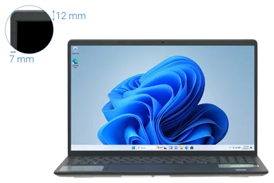 Notebook Dell Inspiron 15 3530 - Black - 15.6 FHD 120Hz WVA;Intel Core i3-1305U; 8GB;  512GB SSD; WF6 + BT5.0; Polyc; Win11H+ OfficeHS21; 1Y IH (N3530-I3U085W11BLU)