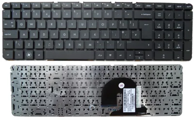 Keyboard HP DV7-4000 đen