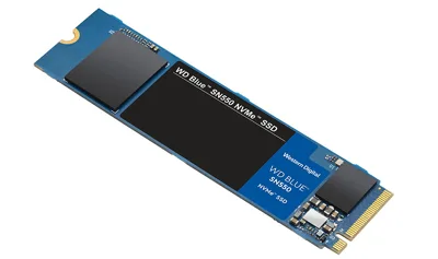 SSD WD Blue SN550 500GB - M.2 2280; PCIe Gen3x4 NVME; R/W 2400/950MBps