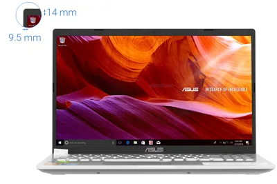 Notebook Asus X509JP i5 1035G1 8GB 512GB 2GB MX330 15.6"FHD Win10 (EJ023T) Bạc