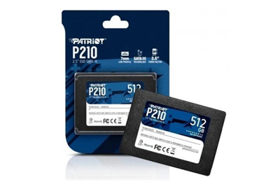 SSD 512GB Patriot sata 3 R/W 520/430MB/s