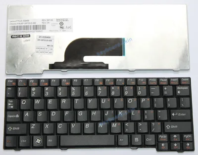 Keyboard Lenovo Mini S10-2 S100 đen không ốc