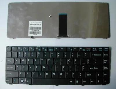 Keyboard Sony NR/NS đen