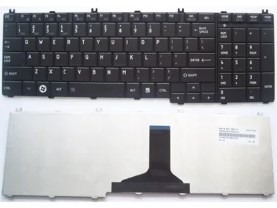Keyboard Toshiba Satellite A600 C800 C840 L800 L805 L830 L840 M800 M805 U400 U405 trắng