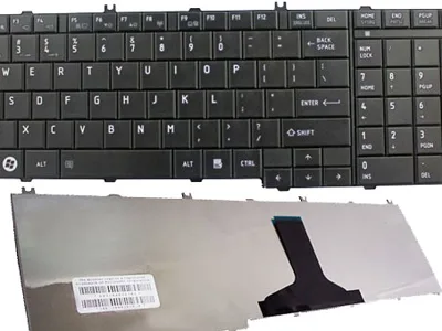 Keyboard Toshiba Satellite C650 C650D C650D C655 C655D C665 C660 C660D C670 L650 L655 L670 L670D L755 màu đen