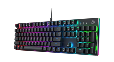 Bàn phím Cơ Aukey KM-G12, LED 7 màu, Full Size 104 Phím