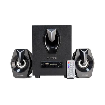 Loa Bluetooth Microlab  G100BT/2.1 ,11w/40Hz - 50kHz; Bluetooth; USB; Thẻ nhớ; Remote; LED; 12M