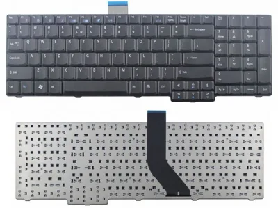 Keyboard Acer Aspire 7230 7330 7535 7730 EXTENSA 7230 7620 7630 Travemate 7330 đen anh