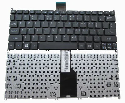 Keyboard Acer Aspire S3/S5 Xám