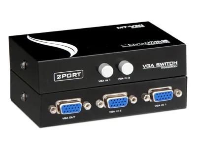 Bộ chuyển tín hiệu 2 CPU dùng 1 Màn hình KVM