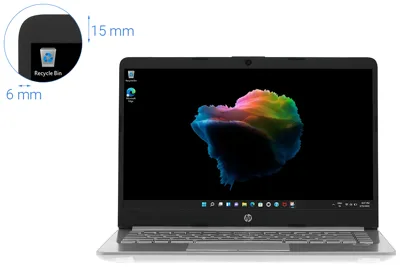 Notebook HP 14s-cf2527TU ( Intel Core i3.10110U/4GB DDR4/SSD 256GB/Intel UHD Graphics/14inchHD/Wlac/BT/3C41WHr/Màu Bạc/Win11SL _ 4K4A1PA )
