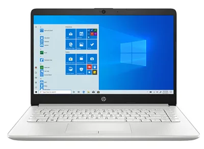 Notebook HP 14S FQ1066AU 4K0Z6PA Ryzen 5 5500U/8GB(2x4)/256GB SSD PCIe/14" HD/Win10H/Silver