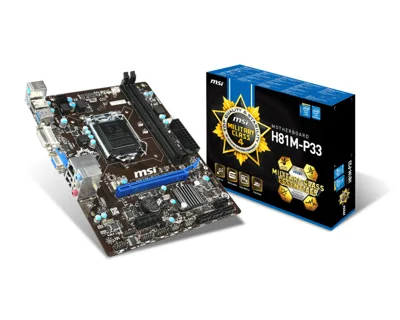 Mainboard MSI H81M-P33