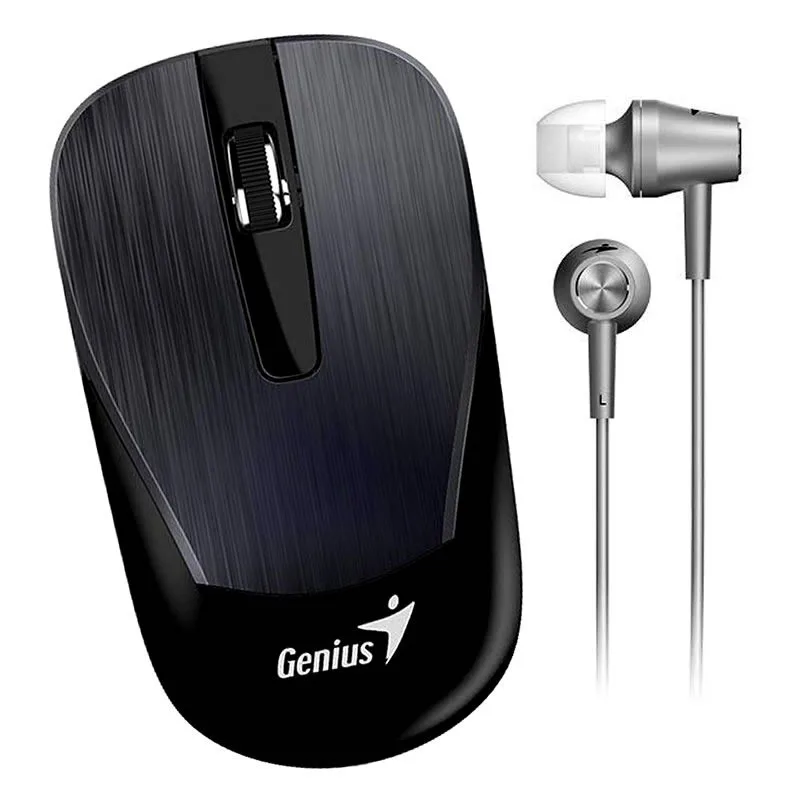 Mouse  Wireless và tai nghe Genius MH-8015