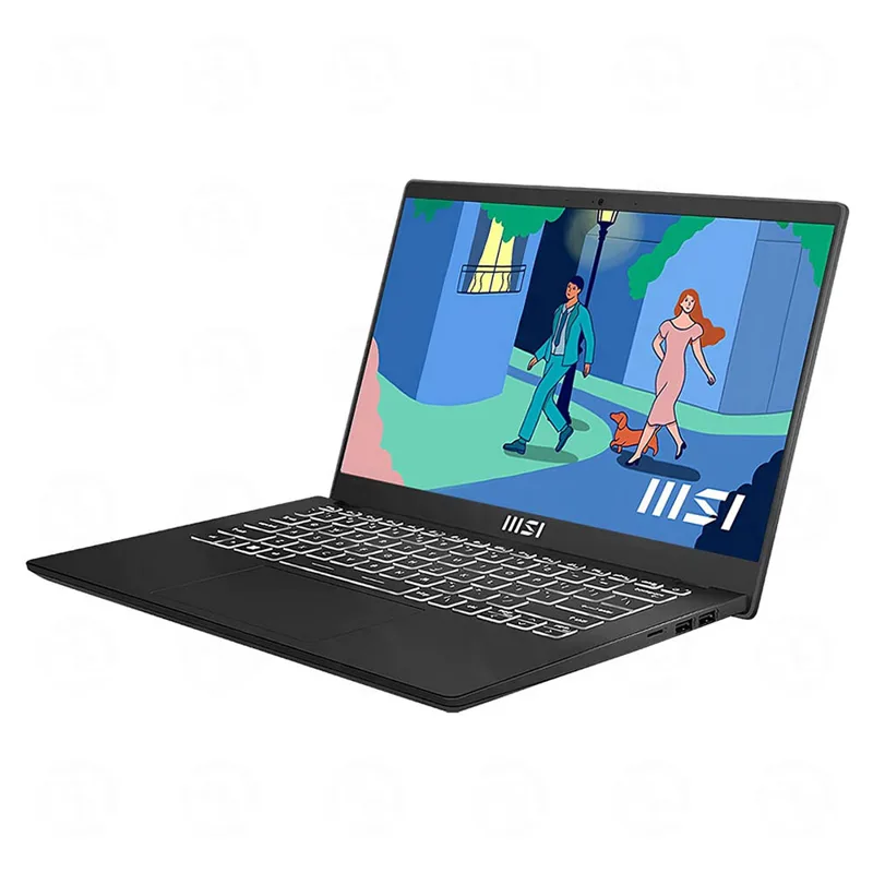 Laptop MSI Modern 14 C11M-011VN Black Core I3-1115G4/ Onboard DDR IV 8GB (3200MHz)/ 512GB NVMe PCIe Gen3x4 SSD w/o DRAM/ UHD Graphics/ 14" FHD (1920*1080), 60Hz 45%NTSC IPS-Level/ Win 11 Home