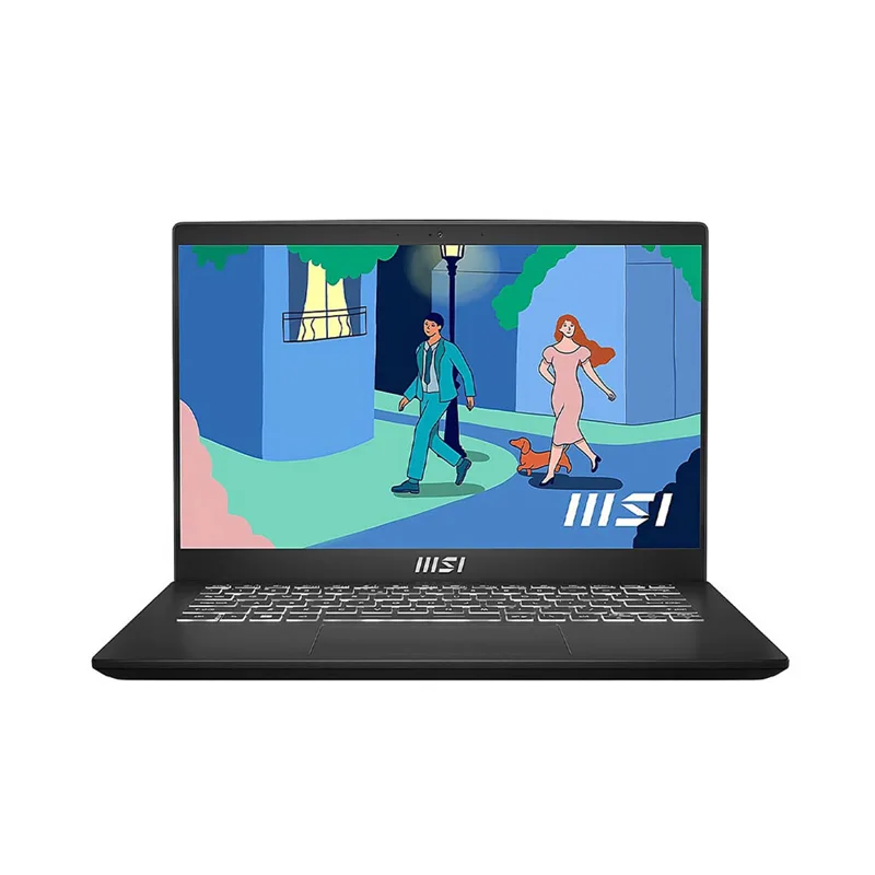 Laptop MSI Modern 14 C11M-011VN Black Core I3-1115G4/ Onboard DDR IV 8GB (3200MHz)/ 512GB NVMe PCIe Gen3x4 SSD w/o DRAM/ UHD Graphics/ 14" FHD (1920*1080), 60Hz 45%NTSC IPS-Level/ Win 11 Home