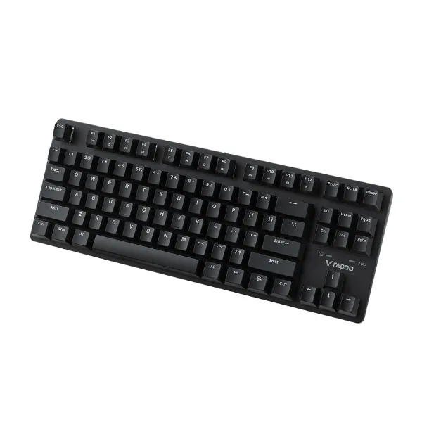 Bàn phím cơ không dây Rapoo V500 Pro 87 Dual Mode (Không dây/Có dây) Red Switch, 87 Phím, Pin Sạc