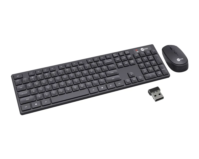 Key+ mouse Wireless Lecoo KM2001 - 2.4Ghz,