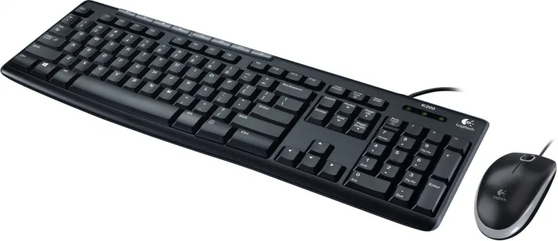 Keyboard + Mouse Logitech MK200