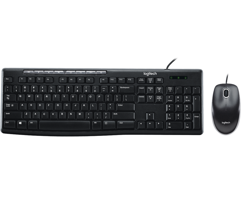 Keyboard + Mouse Logitech MK200