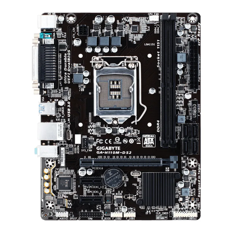 Mainboard PC Giga H110 tray ko VAT