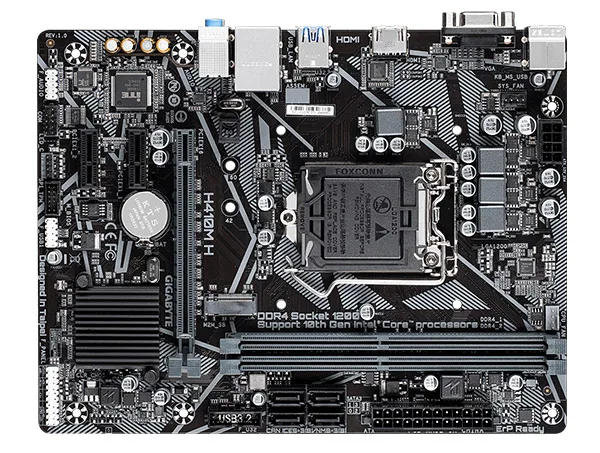Mainboard Gigabyte H410M-H