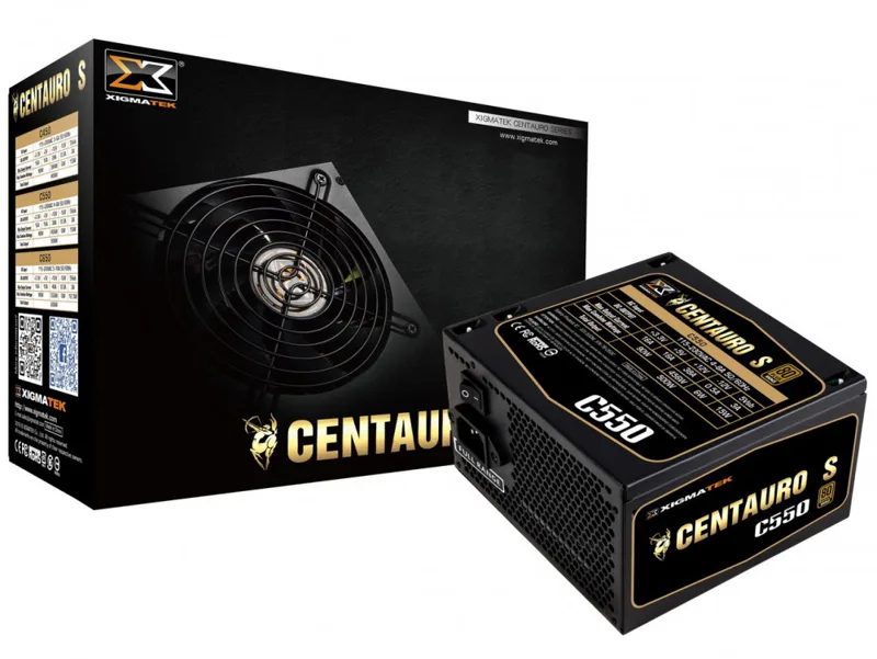 Nguồn máy tính CST Centaur 550W ( Fan 12 , 80 Plus  )