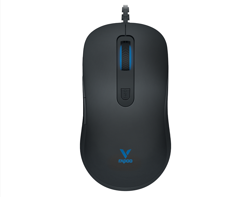Mouse  Rapoo V16RGB Gaming 12800DPI, 6 Mức DPI, Đèn LED RGB