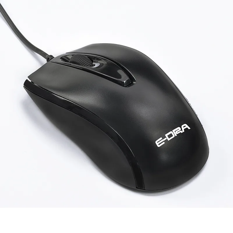 Mouse  có dây EDRA EM601v2- 1.600DPI, Huano Switch, USB