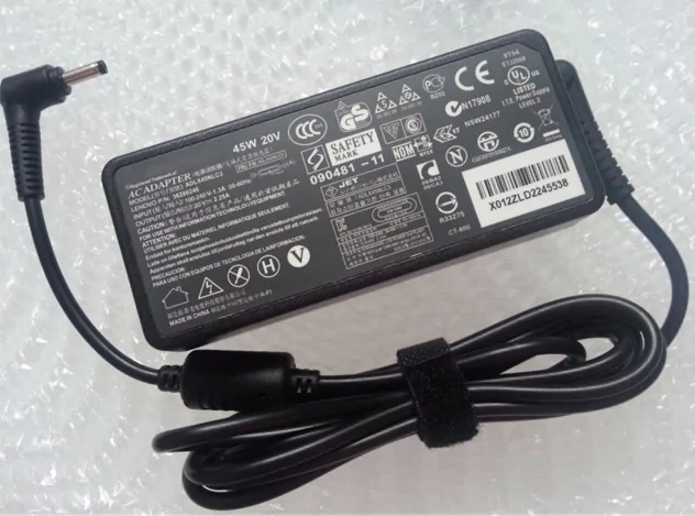 Adapter Laptop Lenovo 20V - 2.25A/ 3,25 vuông chân khấc