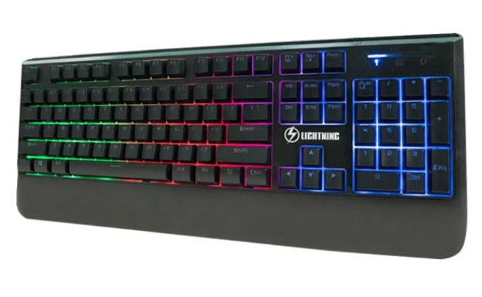 Key board Giả cơ Lightning PR8800Z LED RGB, 104 key