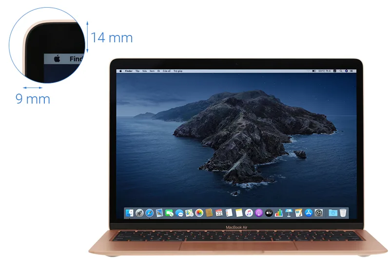 MacBook Air 2020 13 inch CPU I5 Apple M1 8GB RAM 256G SSD + Adapter