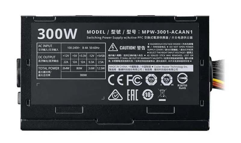 Power Cooler Master Elite 300W V3