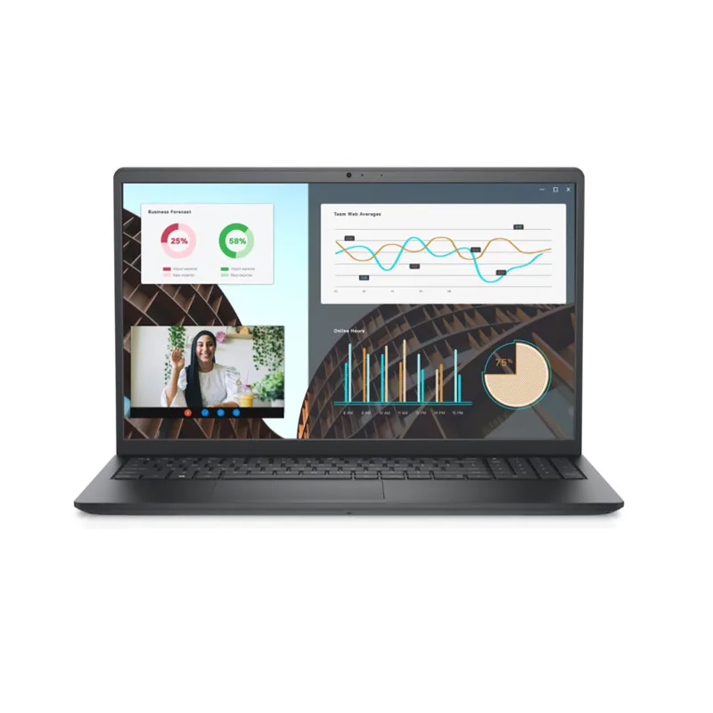 NotebookDell Vostro 3530 Core™️ i3-1305U, 8GB RAM,512GB SSD 15.6" FHD (1920x1080), WLAN + BT, FreeDos, BLACK