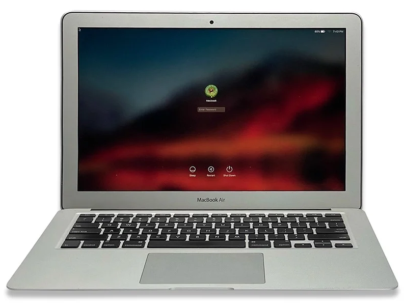 Laptop SE  Macbook Air A1466 EMC2925 /Core I5/ 8Gb/ SSD128Gb/ 13.3" +adapter