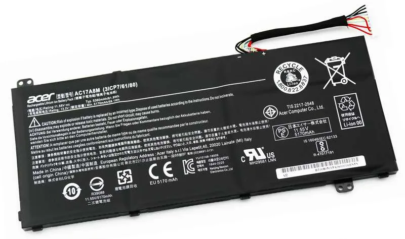 Pin Acer Spin 3 SP314 - AC17A8M