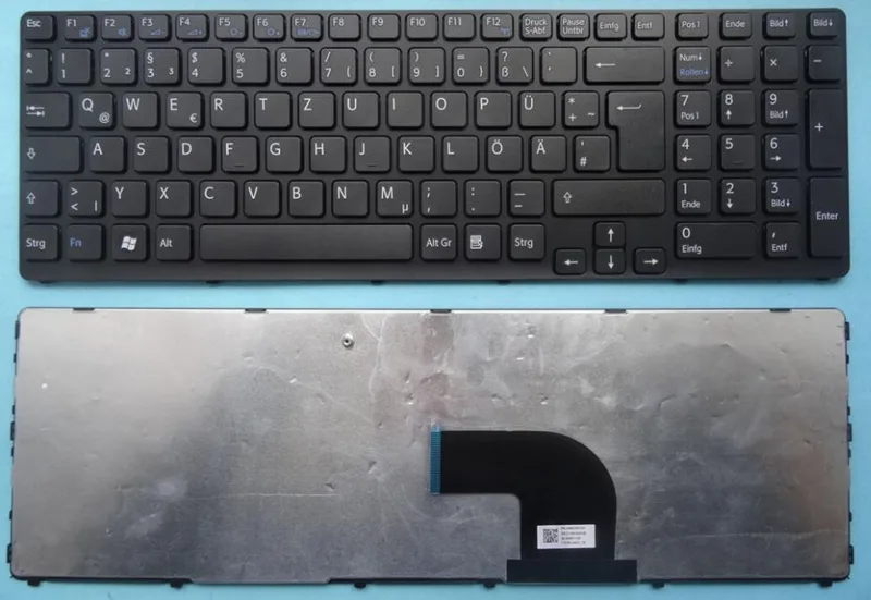 Keyboard Sony SVE 15 có bẹ (trắng)