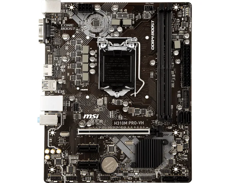 Main MSI H310M Tray
