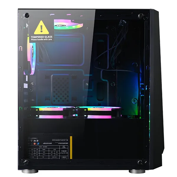 Case  XTECH G350 - kèm 2 fan và dây led( trắng)