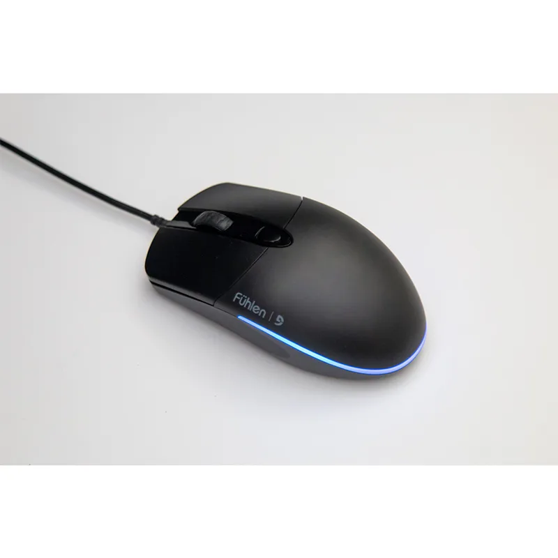 Mouse  Gaming có dây Fuhlen G102S - USB, Màu đen, 3200 DPI, LED RGB