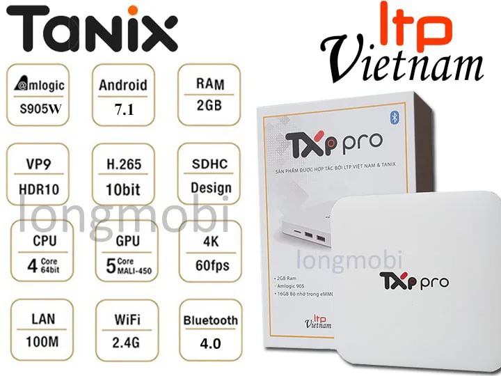 Tivi Box Android TXP Pro 2GB