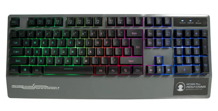 Key board Giả Cơ Assassins AK-5000 Plus Led Gaming