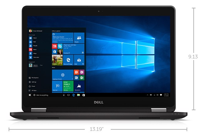 Laptop SE  Dell Latitude E7470 Core i5 6300 DDRam 8Gb SSD 256Gb 14''  + Adapter