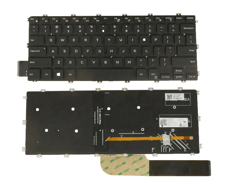 Keyboard Dell Vostro 5481 5581 V5481 V5581, Inspiron 5480 5481 5482 5485 5488 5491 5580 5581 5591 7386 7586, Latitude 3400
