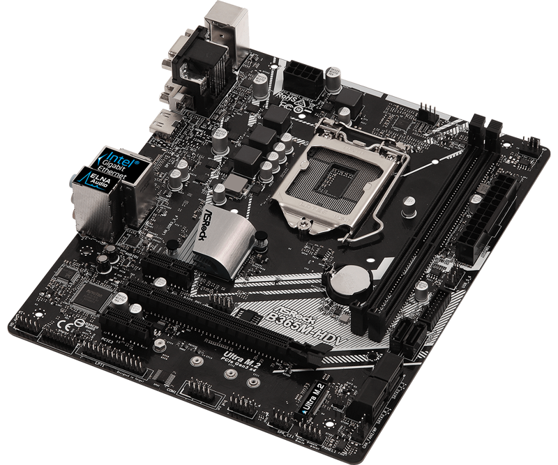 Mainboard Asrock B365-HDV (HDMI,VGA,DVI)